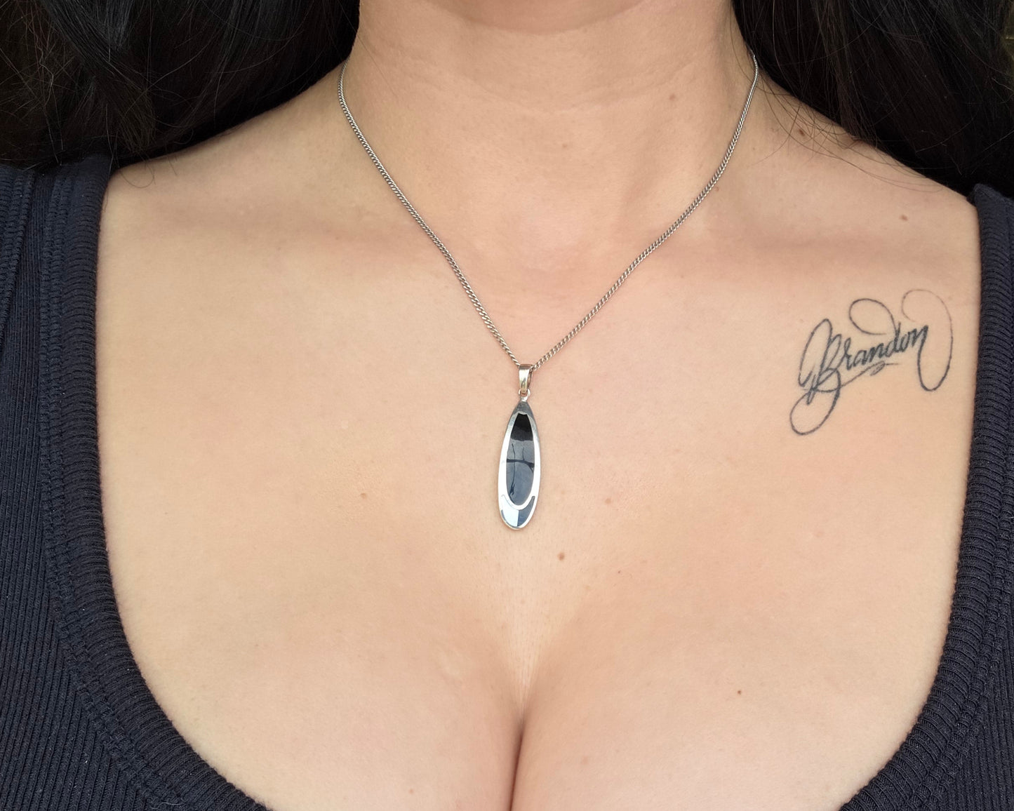 Perfect Every Day Italian Sterling Silver Dainty Curb Chain 16.5"
