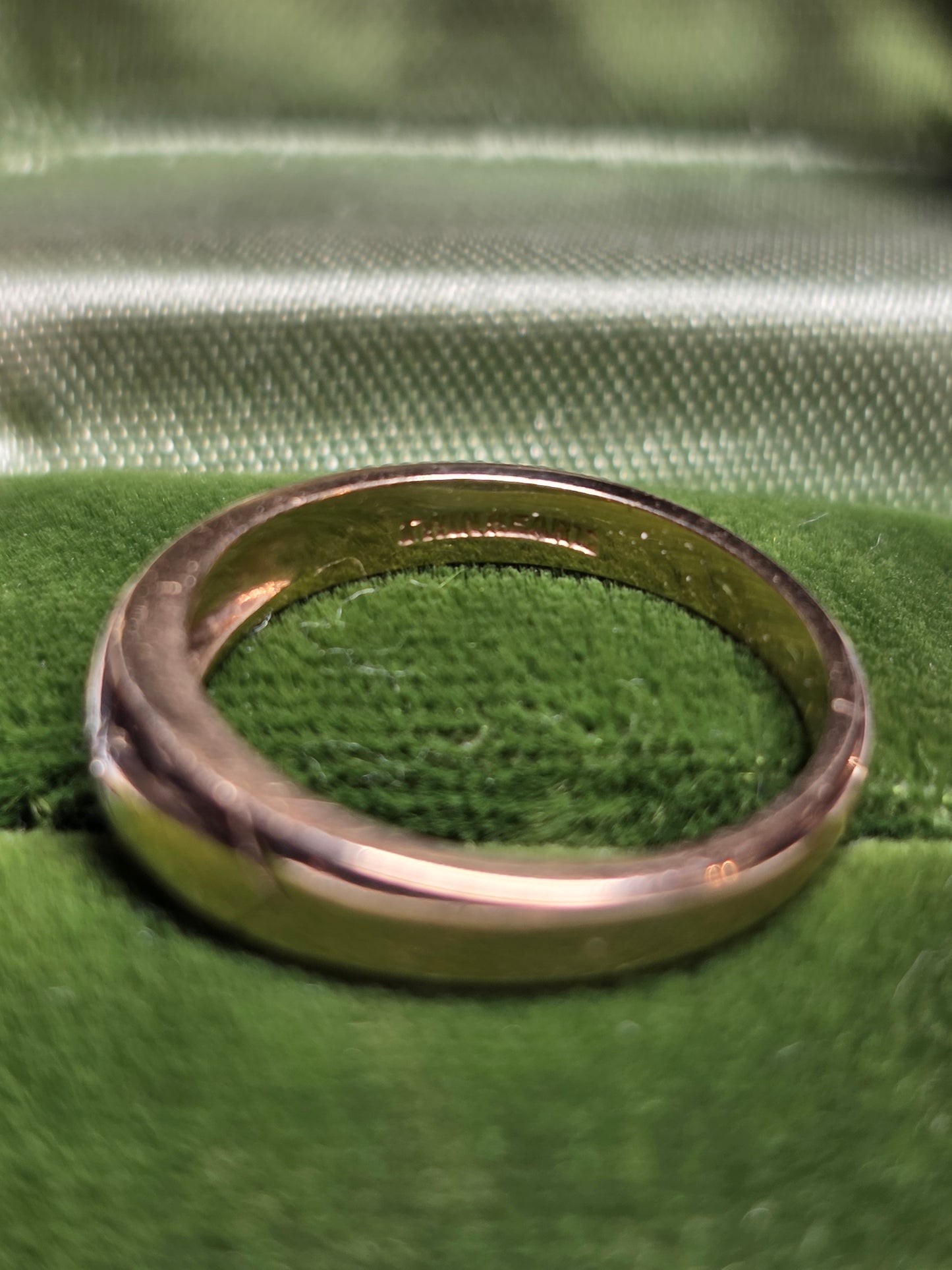 Lovely Vintage 14k Gold Starset Diamond Starburst Gold Band Size 6.5