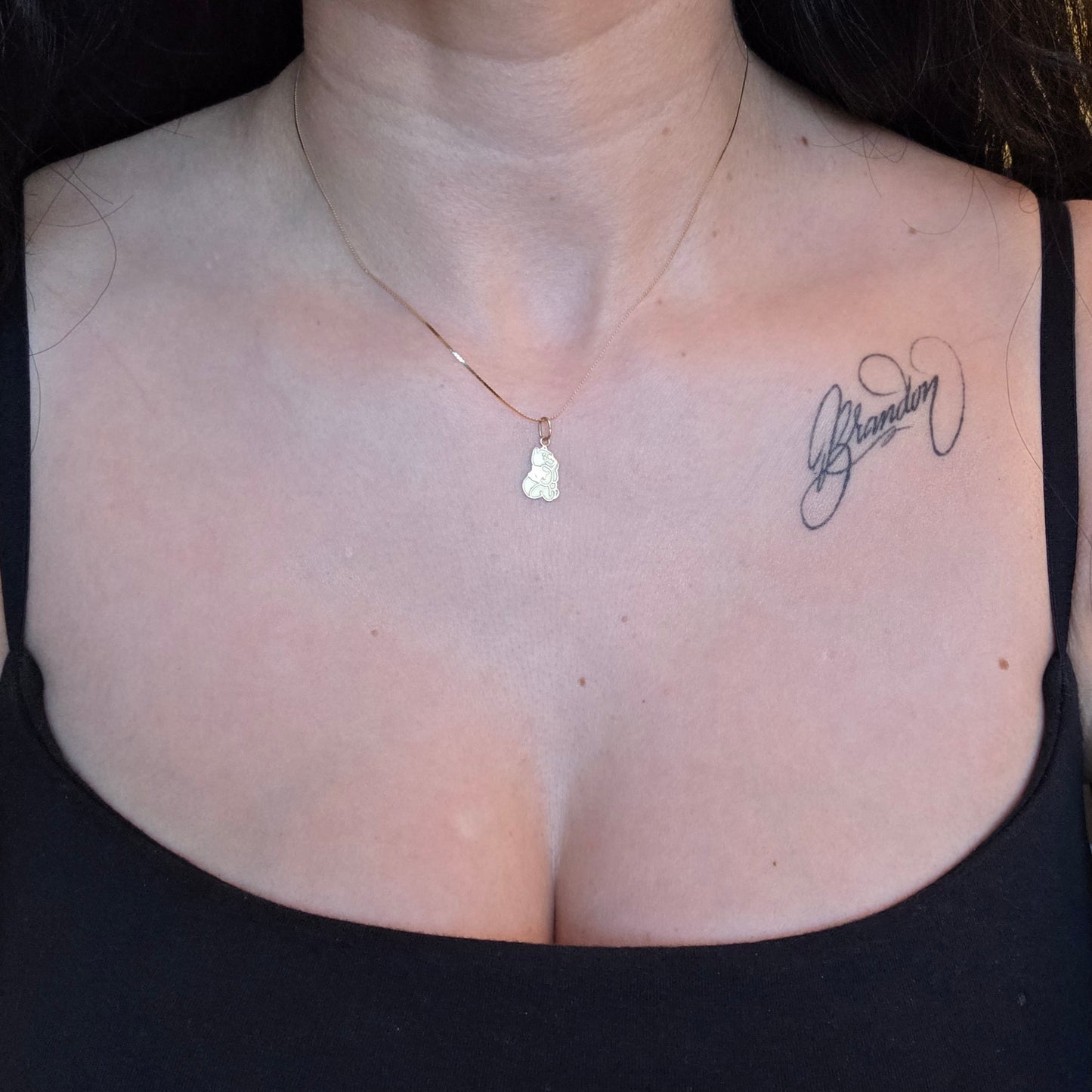 Official Disney 14k Gold Winnie the Pooh Charm (NO CHAIN)