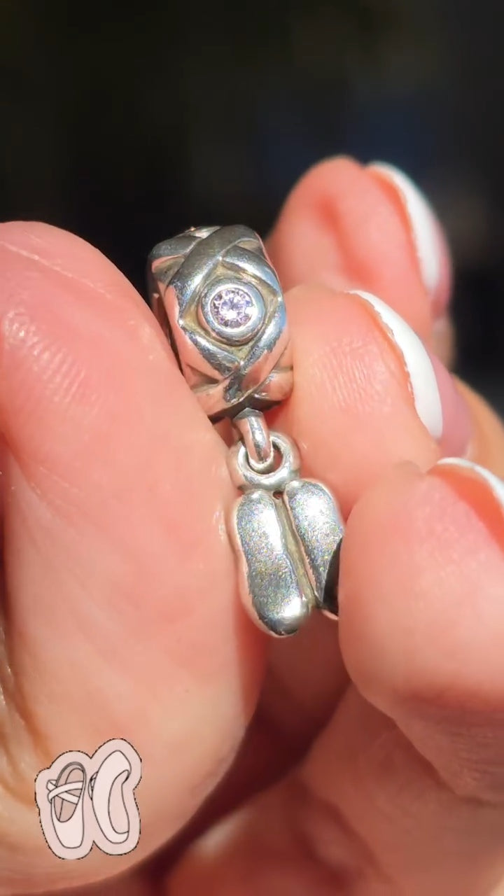 Assorted 925 Solid Sterling Silver Pandora Charms OR Bracelet
