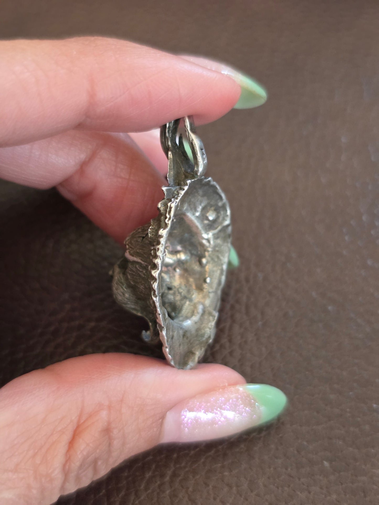 Badass Solid Sterling Silver Lion Head 1.5" Large Pendant (NO CHAIN)