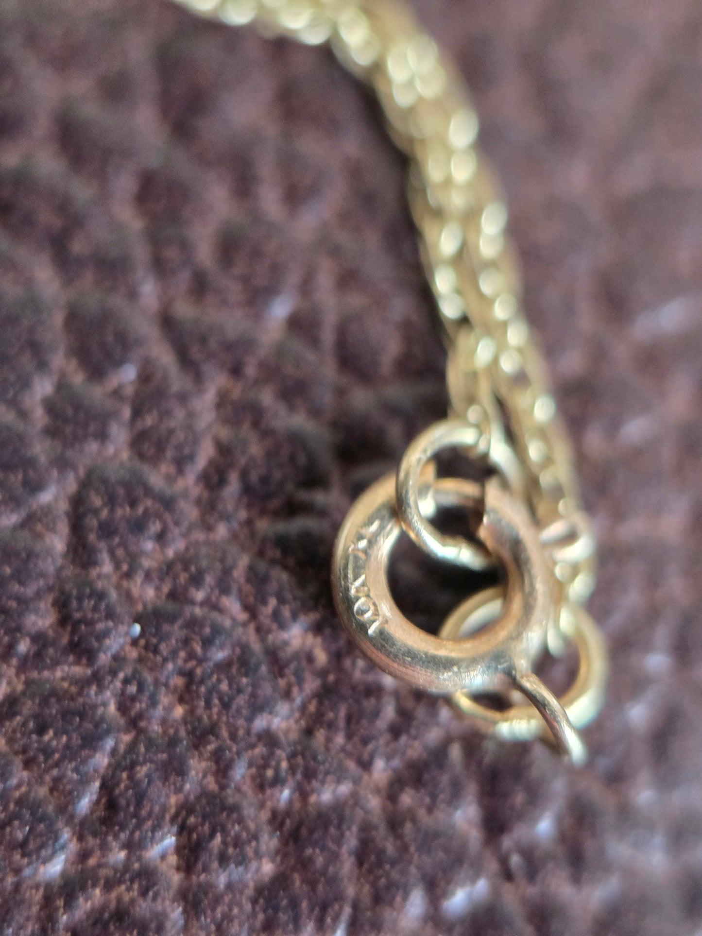 Dainty 10k Gold Pear Cut 2.50ct Ruby Lariat Y Drop Necklace 16"