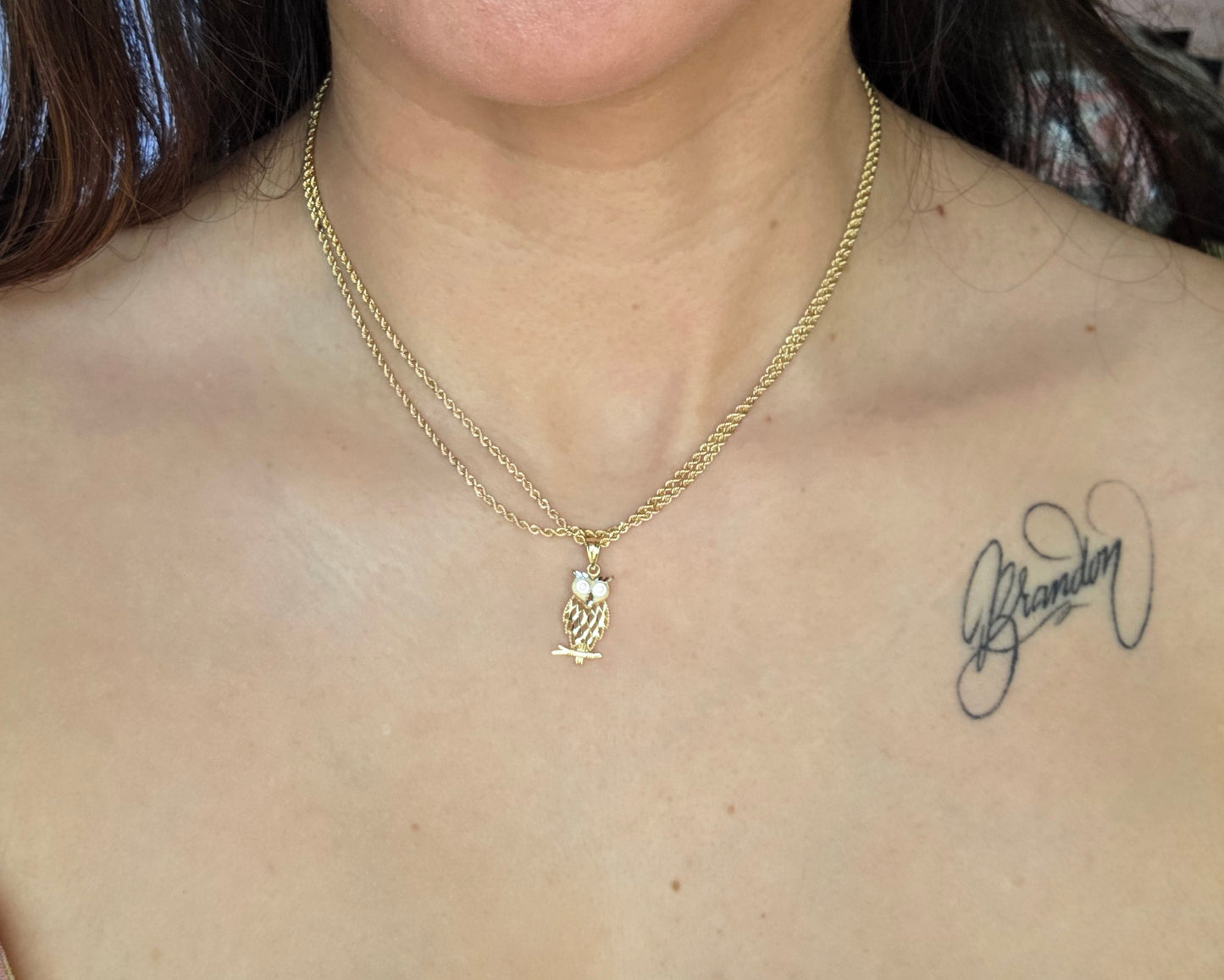 Solid 14k Gold 31 inch Rope Chain 1.6mm Perfect Daily Chain