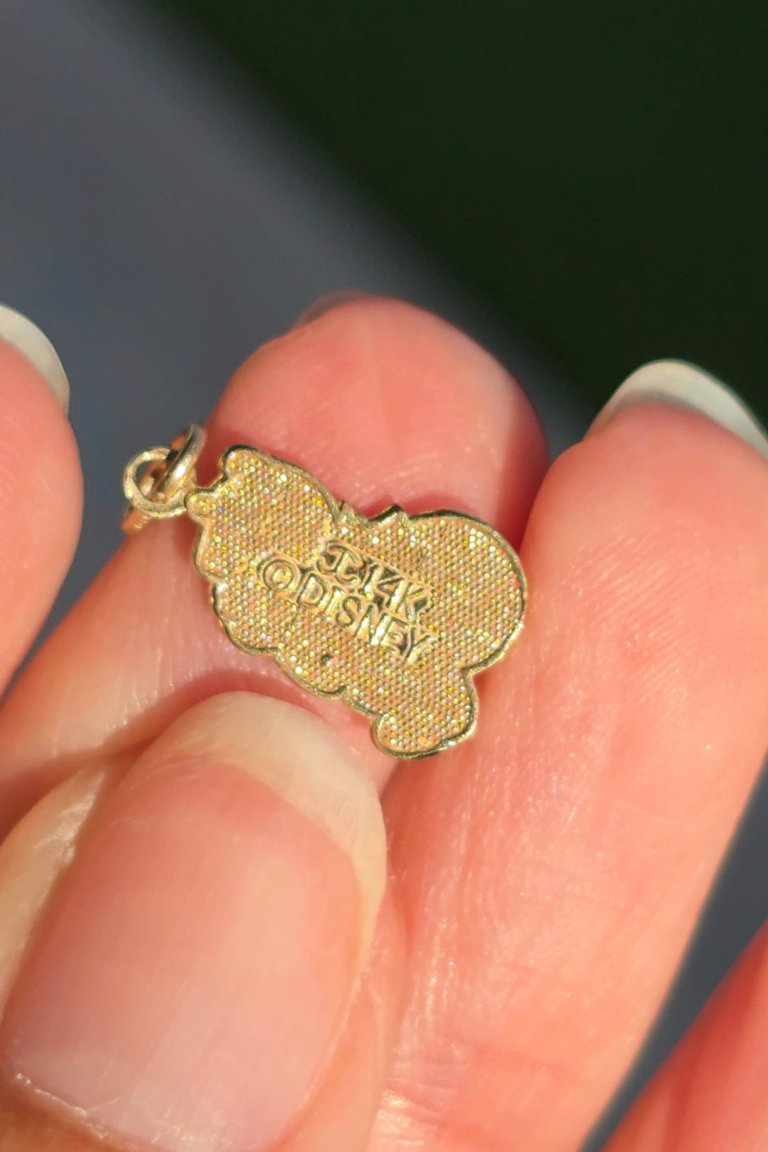 Official Disney 14k Gold Winnie the Pooh Charm (NO CHAIN)