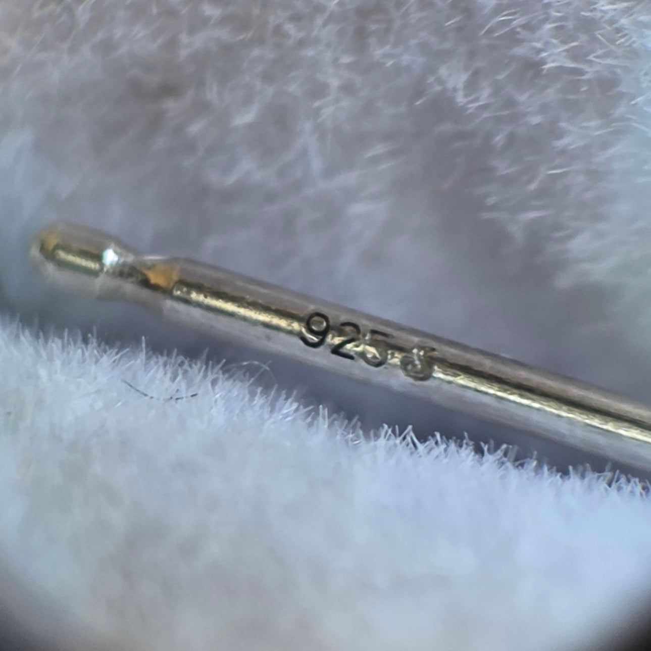 Beautiful Sterling Silver Sparkling 2" Large Hoops Earrings