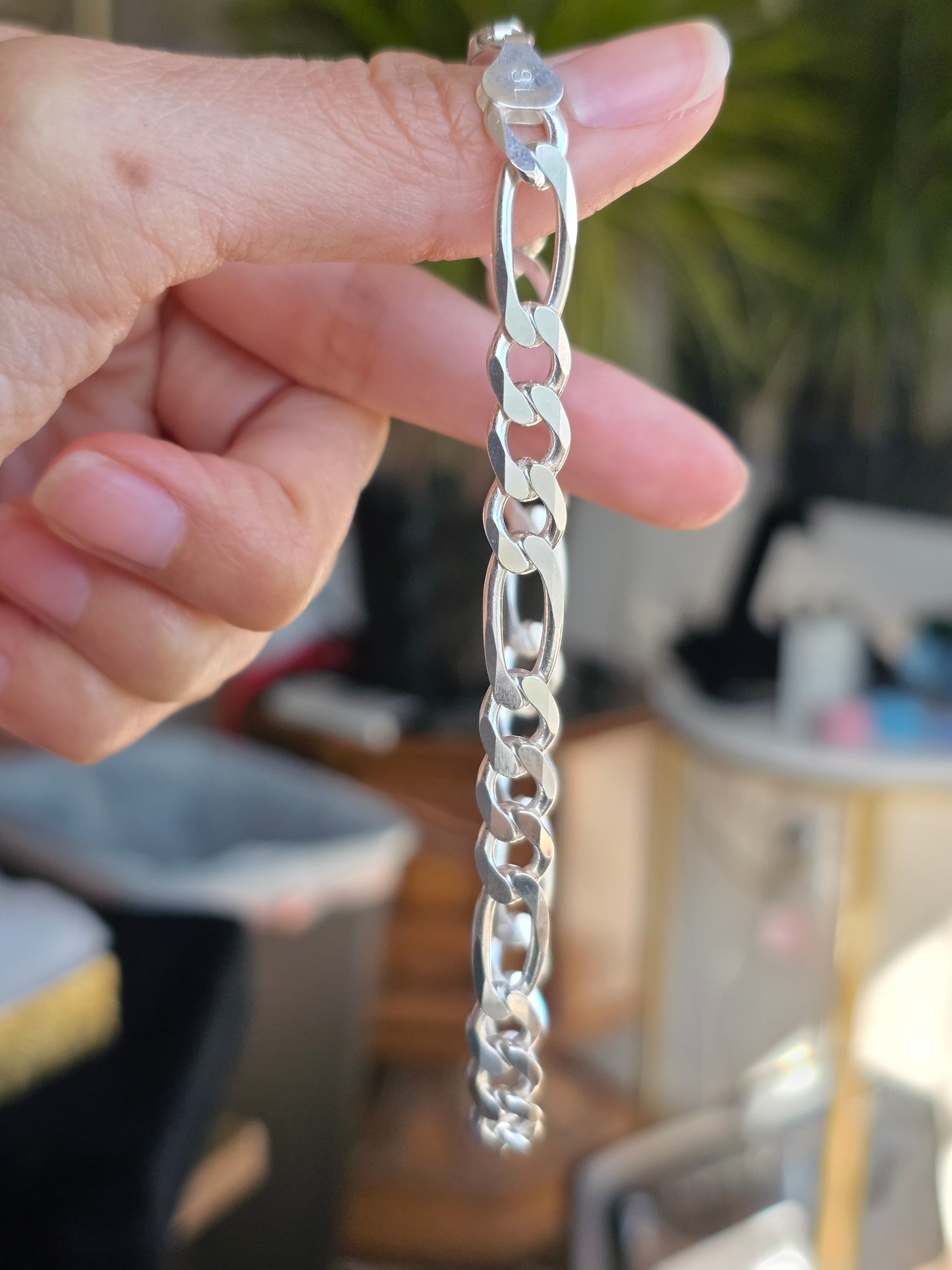 10" Solid Sterling Silver Anklet / Bracelet