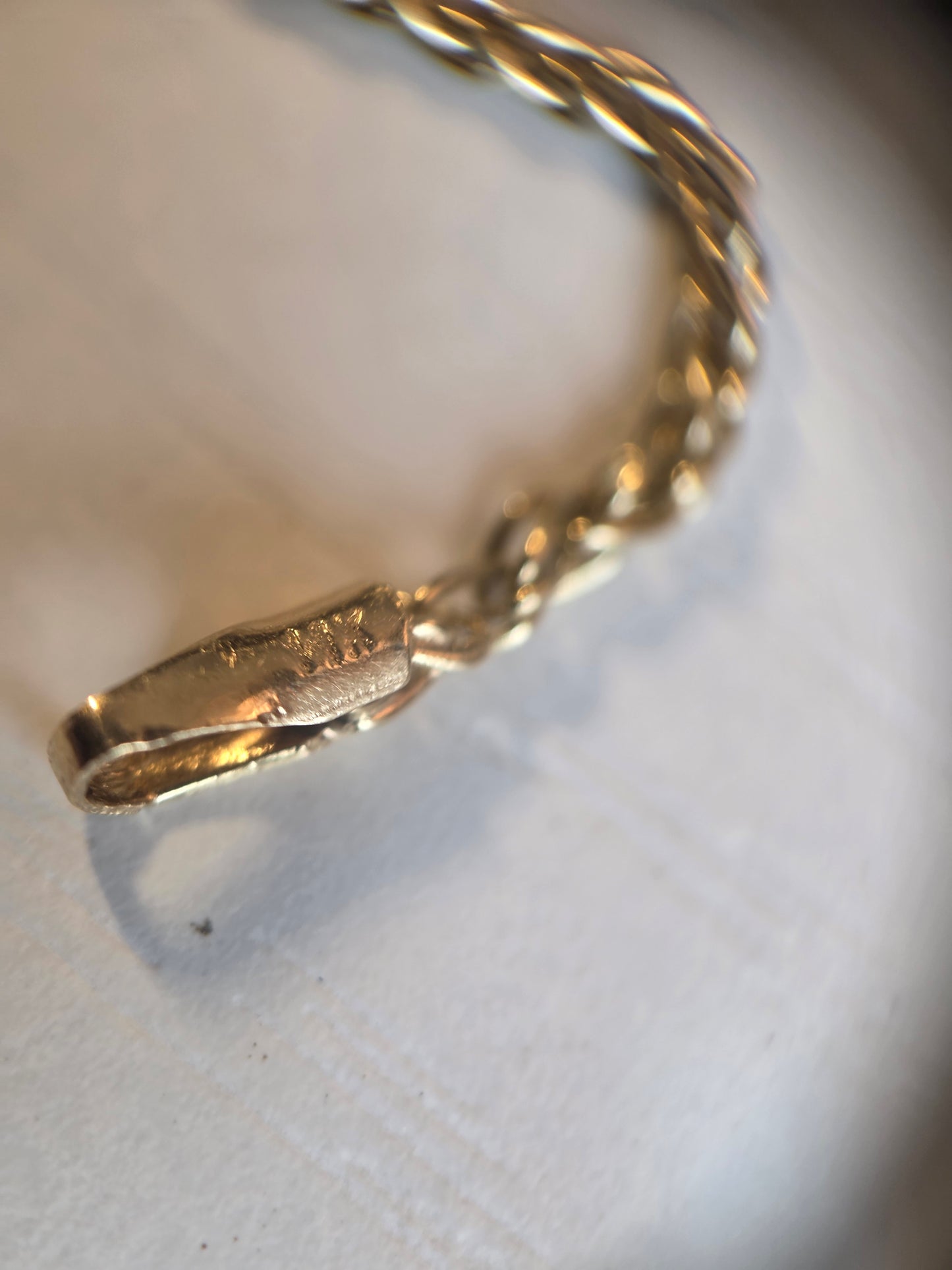 14k Gold 1.5mm Wheat Chain 20"