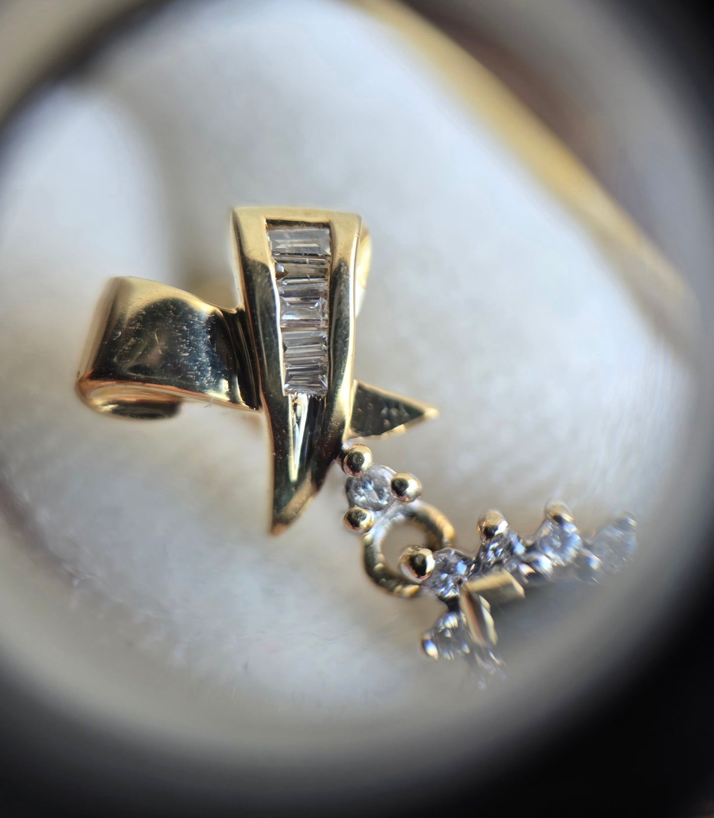 RESERVED- DO NOT BUY: Beautiful 14k Sapphire Diamond Dangle Earrings