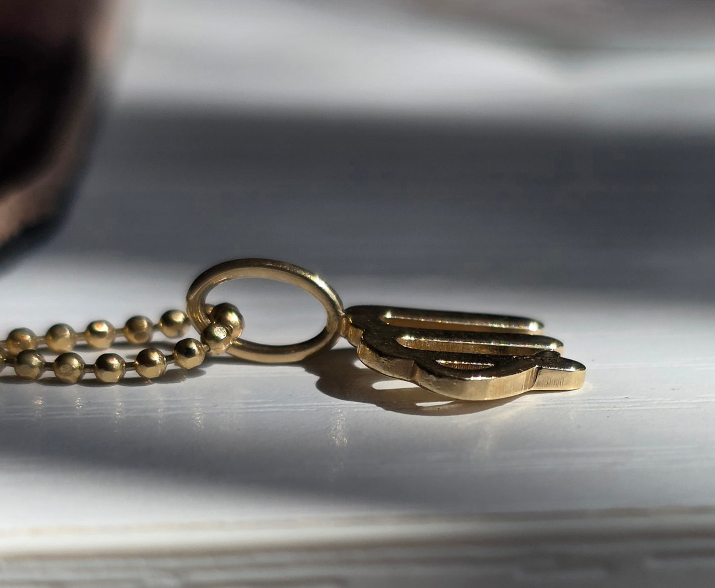 14k Gold Virgo Horoscope Charm (NO CHAIN)
