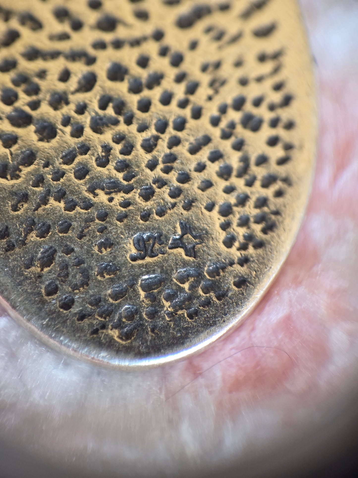 Solid Sterling Silver Oval Jesus Head Medallion Pendant (NO CHAIN)