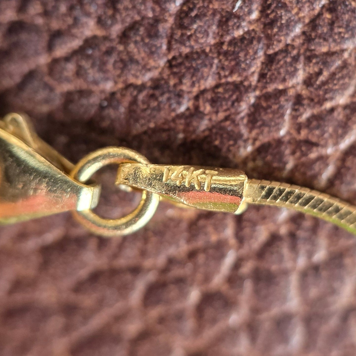 Slinky 14k Solid 1mm Snake Chain 20"