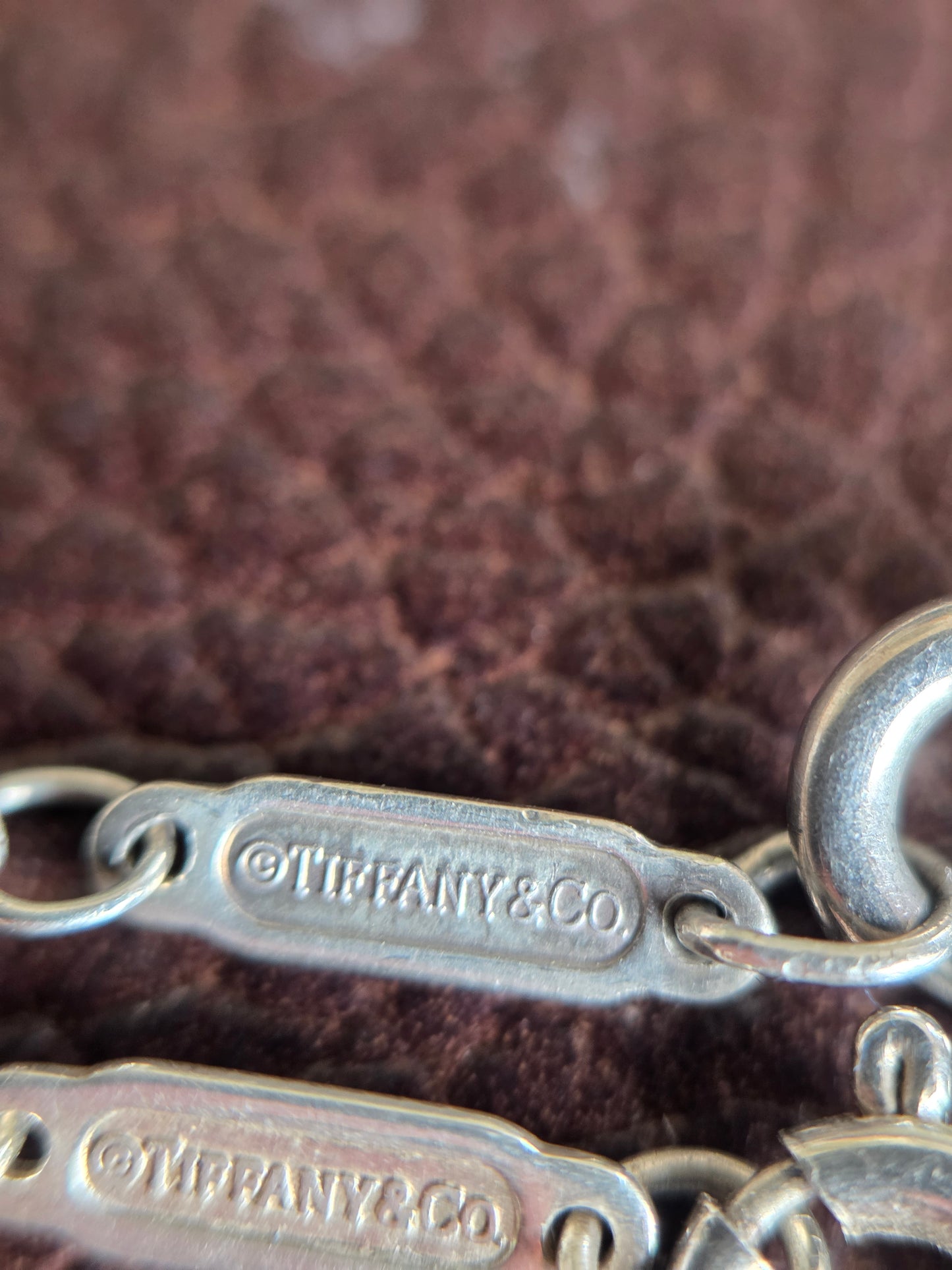 Tiffany & Co. 925 Sterling Silver Rolo Chain 16.5"